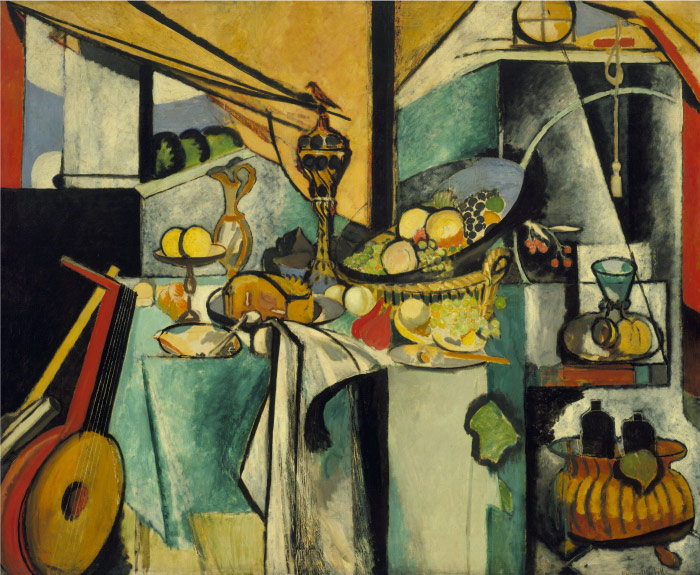 亨利·马蒂斯（Henri Matisse，法国）-静物