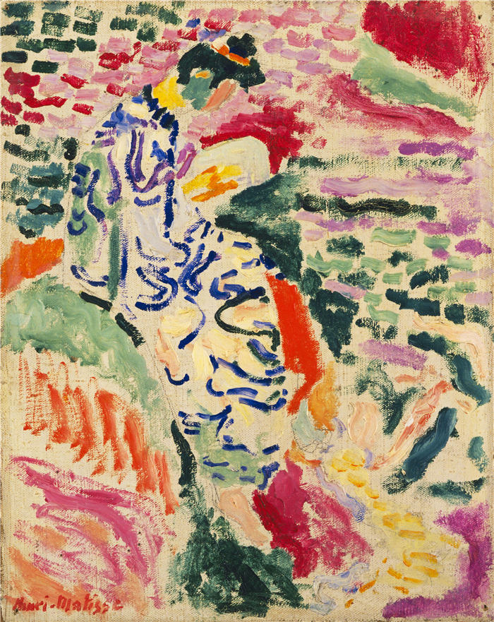 亨利·马蒂斯（Henri Matisse，法国）-女人