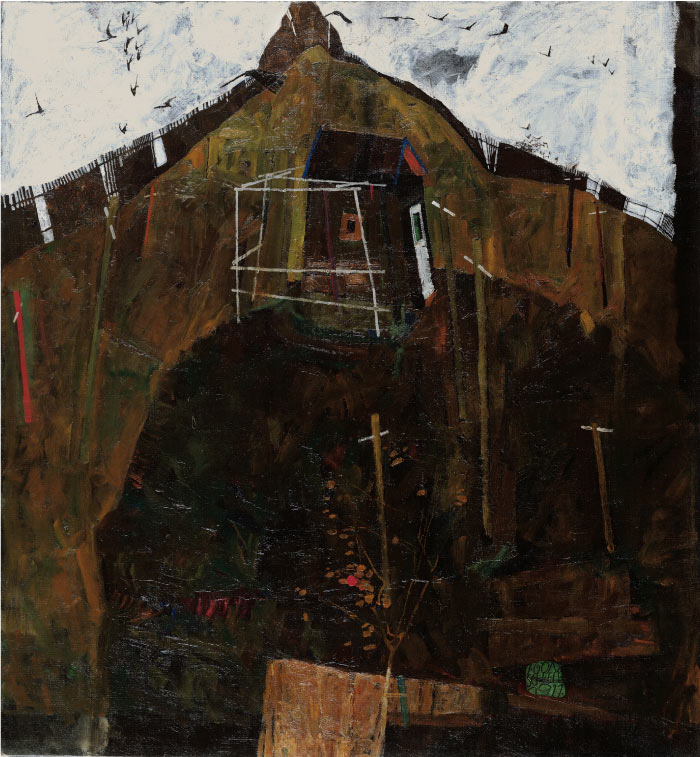 埃贡·席勒（ Egon Schiele）高清作品-房屋