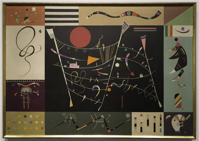 瓦西里·康定斯基（Wassily Kandinsky）高清作品-《整体》1940