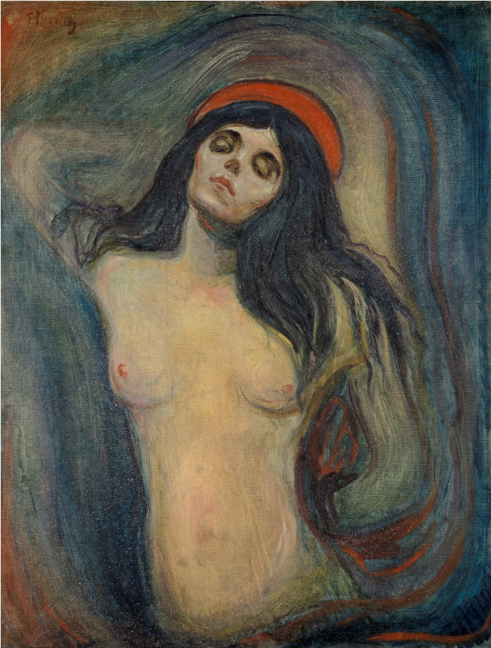 爱德华·蒙克（Edvard Munch）高清作品 - 玛利亚, 1894年