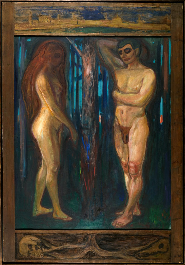爱德华·蒙克（Edvard Munch）高清作品 - 新陈代谢，1898-99