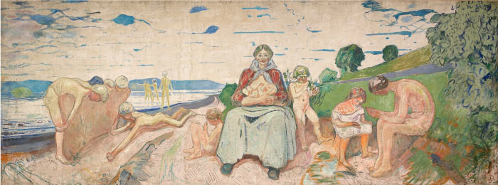 爱德华·蒙克（Edvard Munch）高清作品 - 科学家（母校），1911-27