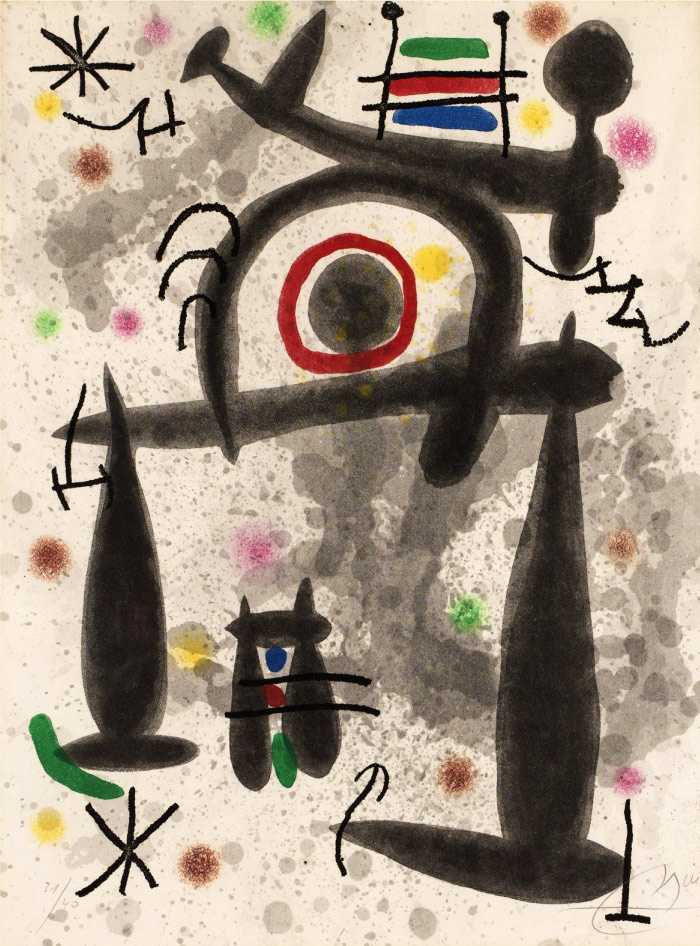胡安·米罗（Joan Miró）高清作品 （003）