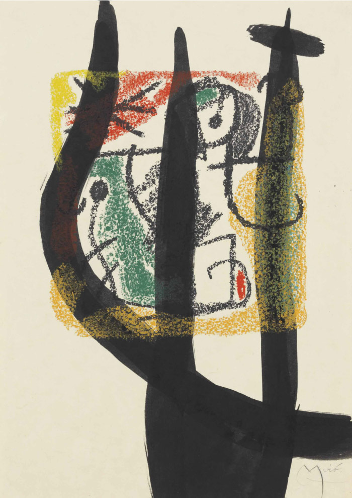 胡安·米罗（Joan Miró）高清作品 《ESSÈNCIES DE LA TIERRA》（015）
