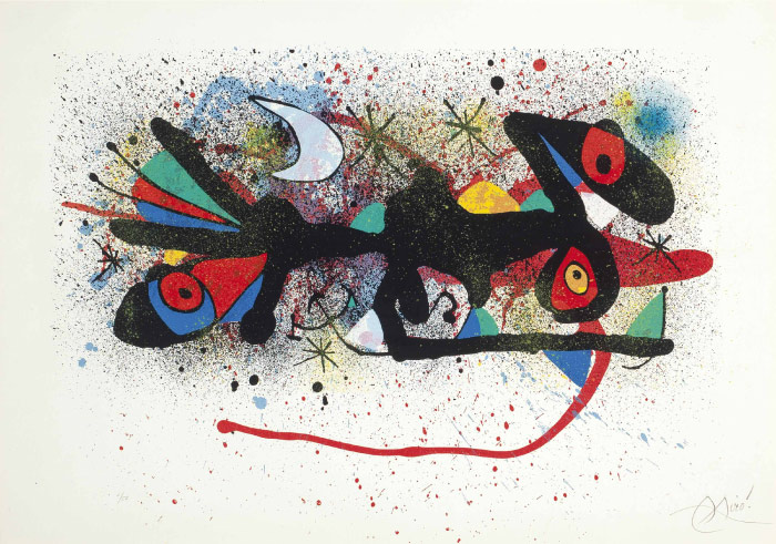 胡安·米罗（Joan Miró）高清作品 《CÉRAMIQUES DE MIRÓ ET ARTIGAS- ONE PRINT》（009）