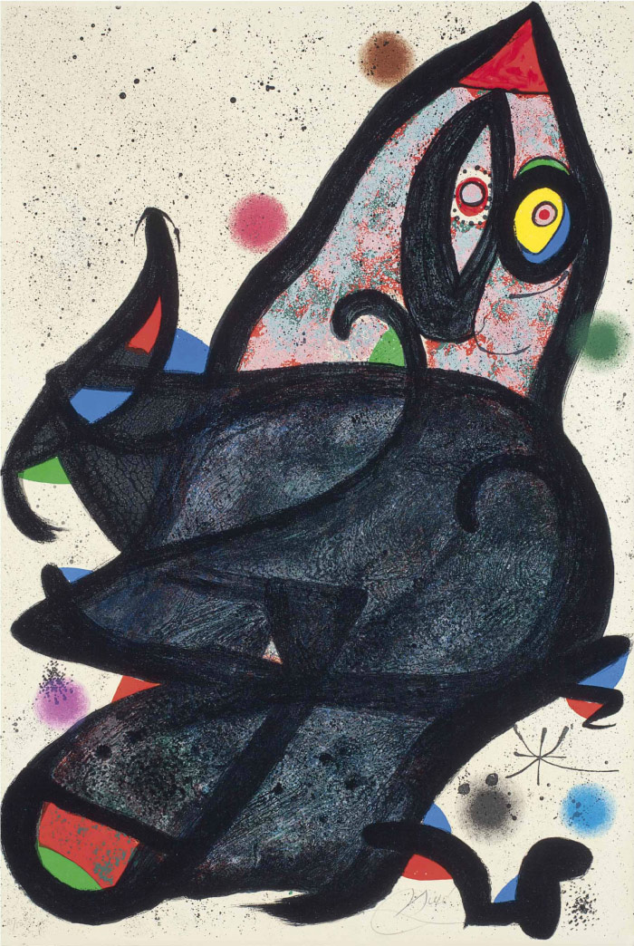 胡安·米罗（Joan Miró）高清作品 《 EUSTACHE​》（016）
