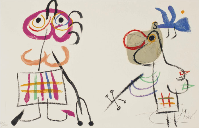 胡安·米罗（Joan Miró）高清作品 （039）