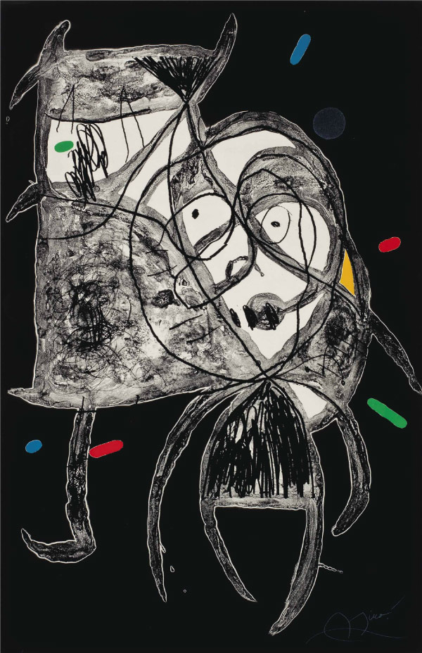 胡安·米罗（Joan Miró）高清作品 《FONDACIO PALMA》（024）