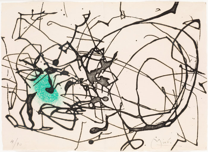 胡安·米罗(Joan Miró)高清作品 《Poemes civils. Joan Brossa.》(152)