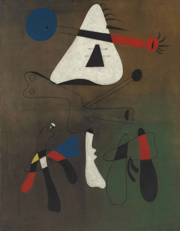 胡安·米罗（Joan Miró）高清作品 《PEINTURE》（055）