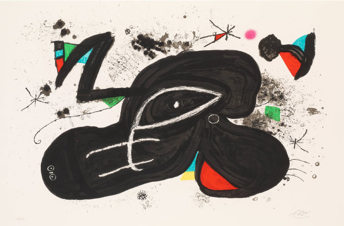 胡安·米罗（Joan Miró）高清作品 《Paysanne endormie》（149）