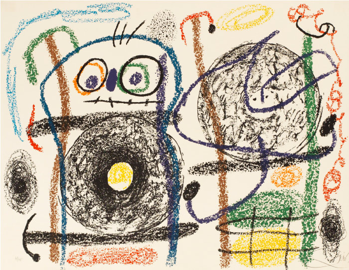 胡安·米罗（Joan Miró）高清作品 《Album 21》（087）