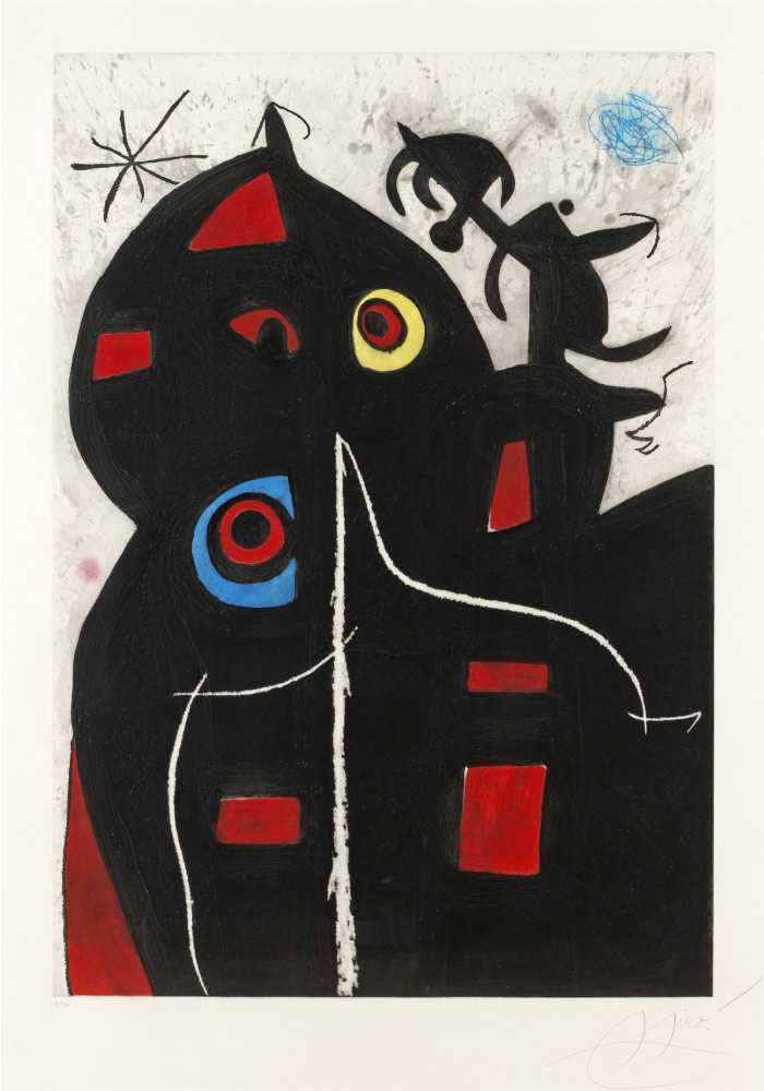 胡安·米罗（Joan Miró）高清作品 《Pantagruel. (d)》（145）