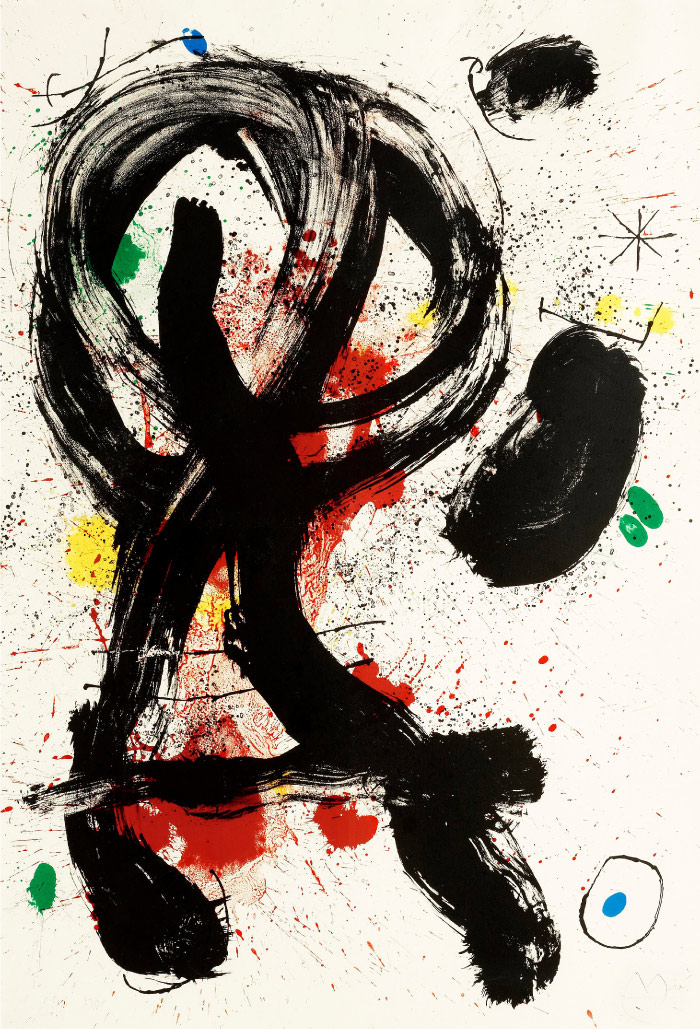 胡安·米罗（Joan Miró）高清作品 《Le vendangeur》（127）