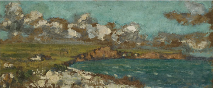 皮埃尔·博纳尔(Pierre Bonnard)高清作品-(017)《法莱斯海景》