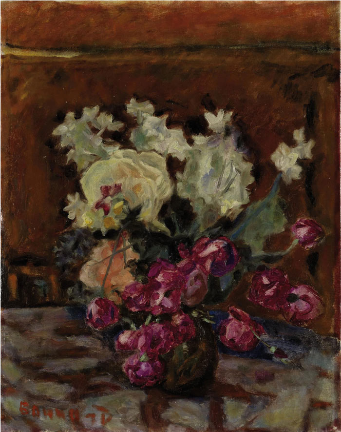 皮埃尔·博纳尔(Pierre Bonnard)高清作品-《花瓶》(073)