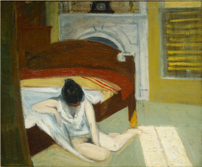 爱德华·霍普（Edward Hopper）高清作品-夏季内饰