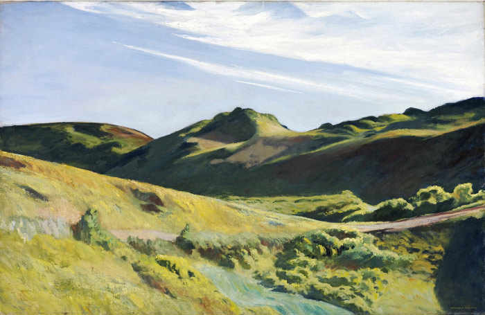 爱德华·霍普（Edward Hopper）高清作品-骆驼的驼峰 1931 年
