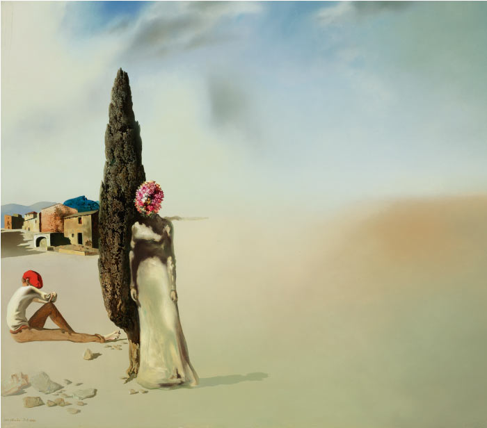 萨尔瓦多·达利(Salvador Dalí)高清作品-嗜尸之春，1936年