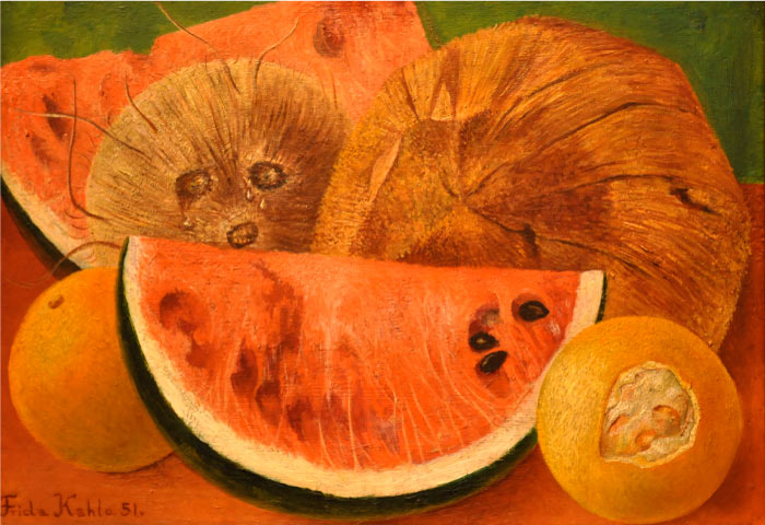 弗里达·卡罗（Frida Kahlo，墨西哥）高清作品-椰子