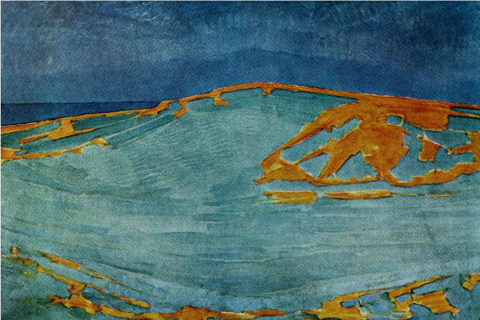 皮特·蒙德里安(Piet Mondrian)高清作品-Summer, Dune in Zeeland