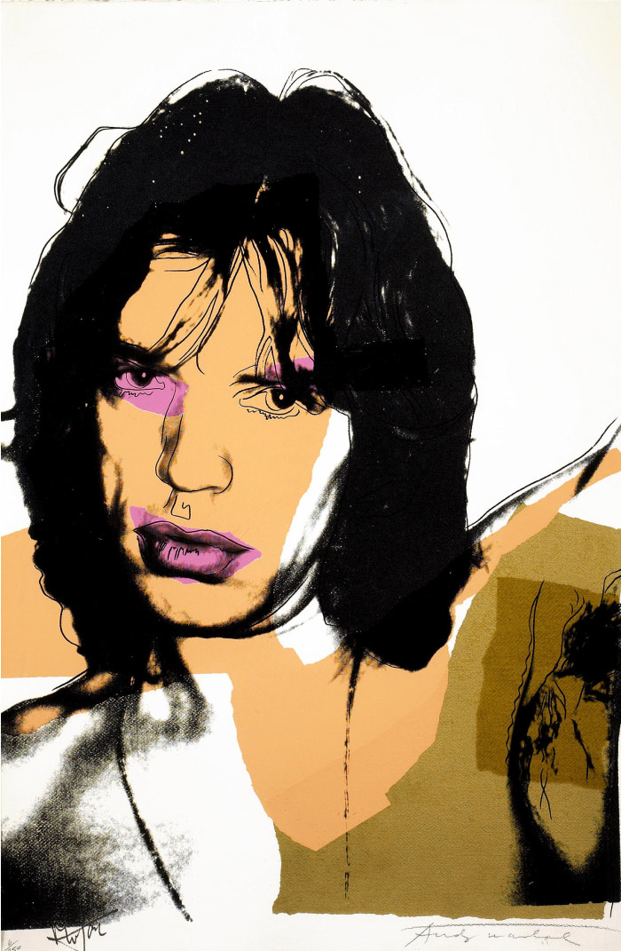 安迪·沃霍尔(Andy Warhol)-米克·贾格尔 (31)