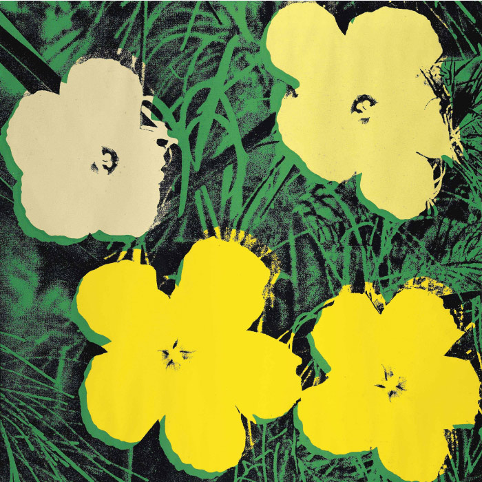 安迪·沃霍尔(Andy Warhol)-(19) 花
