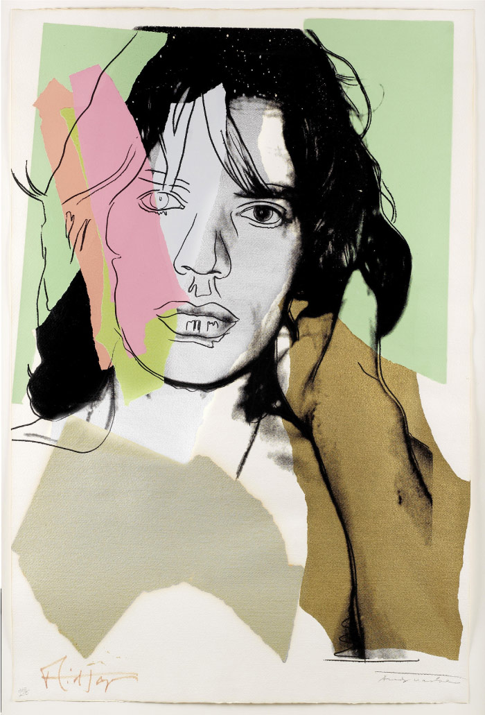 安迪·沃霍尔(Andy Warhol)-米克·贾格尔 (12)