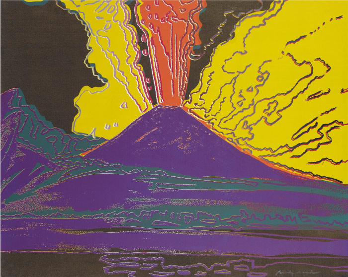 安迪·沃霍尔(Andy Warhol)-维苏威火山 (48)