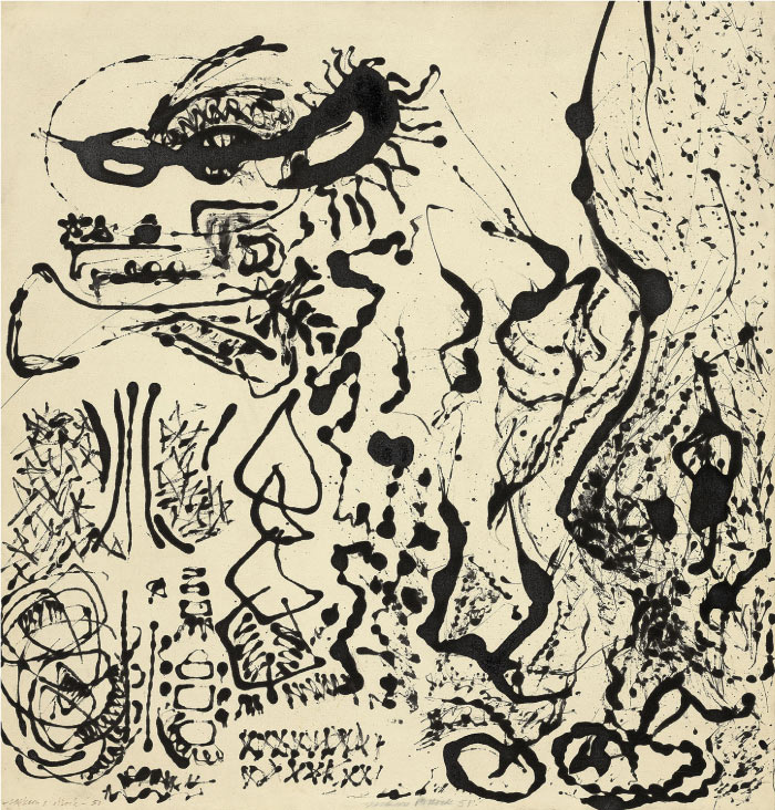 杰克逊·波洛克(Jackson Pollock)高清作品- (19)