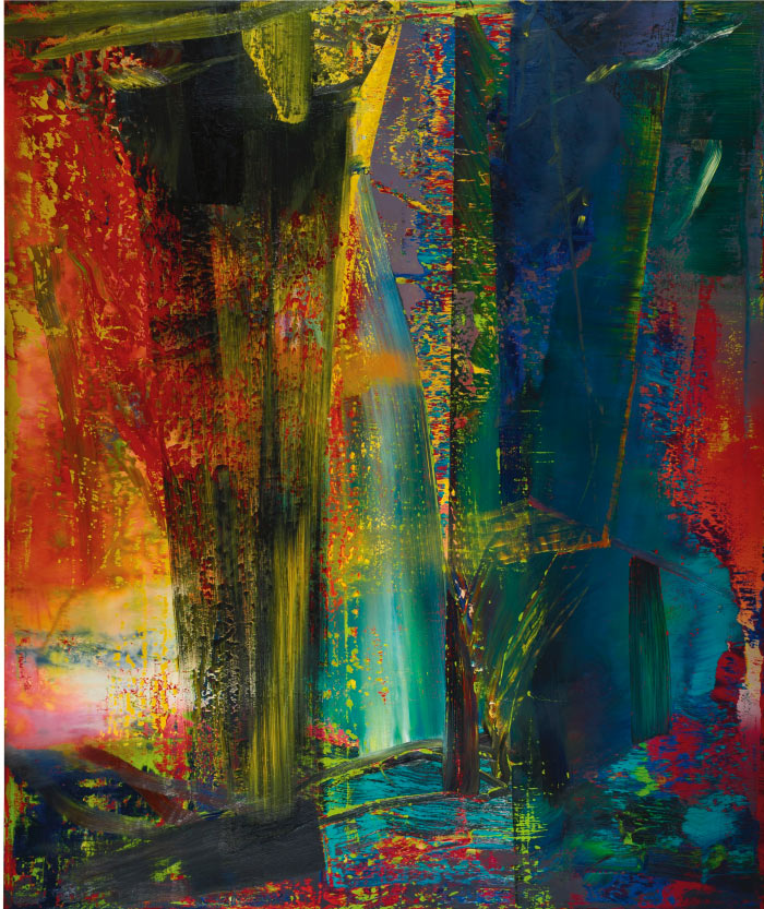 格哈德·里希特 (Gerhard Richter)高清作品 -019《抽象画（599）》