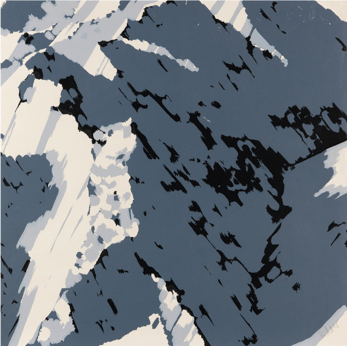 格哈德·里希特 (Gerhard Richter)高清作品 -031 Schweizer Alpen (A1), 1969