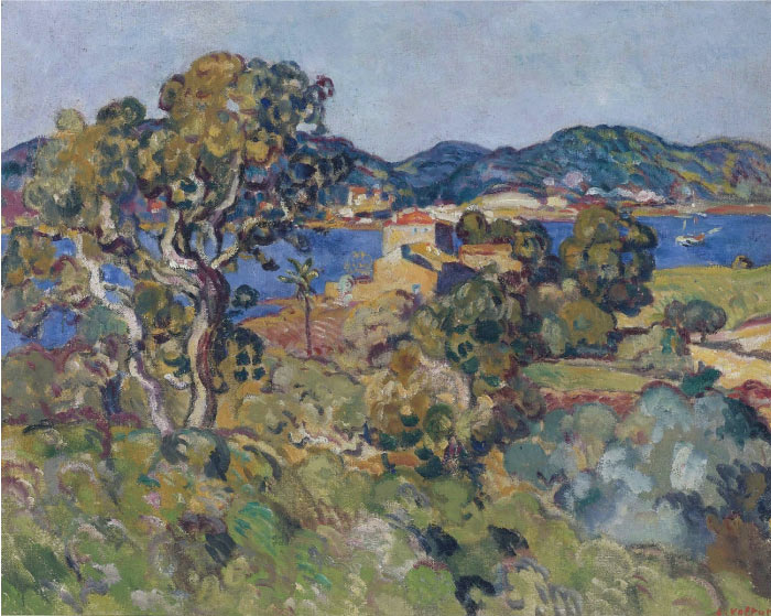 路易斯·沃塔特(Louis Valtat)高清作品-风景，1908
