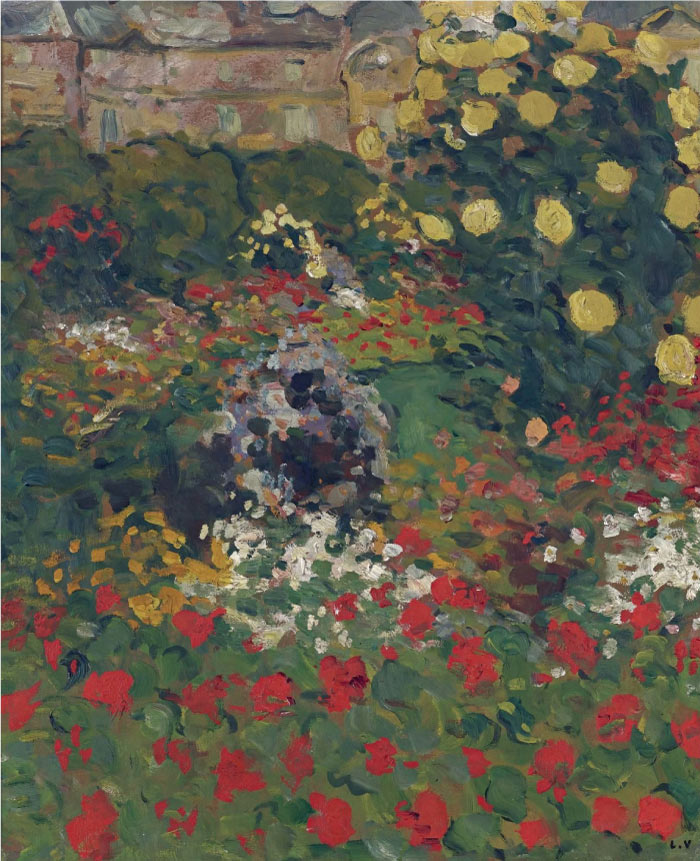 路易斯·沃塔特(Louis Valtat)高清作品-花园，1893年