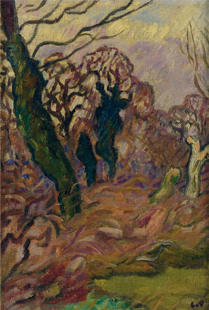 路易斯·沃塔特(Louis Valtat)高清作品-索洛涅，1918年