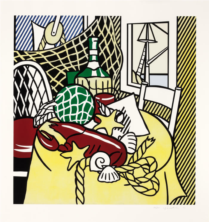罗伊·利希滕斯坦（Roy Lichtenstein）高清作品-(61)