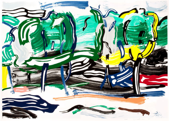 罗伊·利希滕斯坦（Roy Lichtenstein）高清作品-(37)