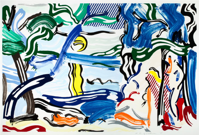 罗伊·利希滕斯坦（Roy Lichtenstein）高清作品-(36)