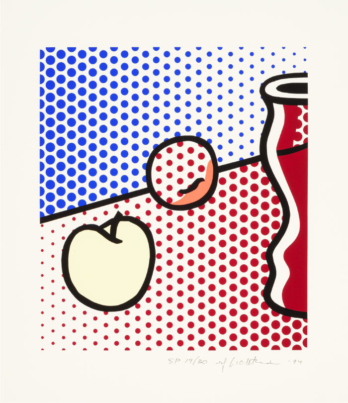 罗伊·利希滕斯坦(Roy Lichtenstein)高清作品-(55) 静物