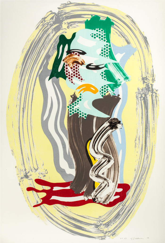 罗伊·利希滕斯坦（Roy Lichtenstein）高清作品-(39)