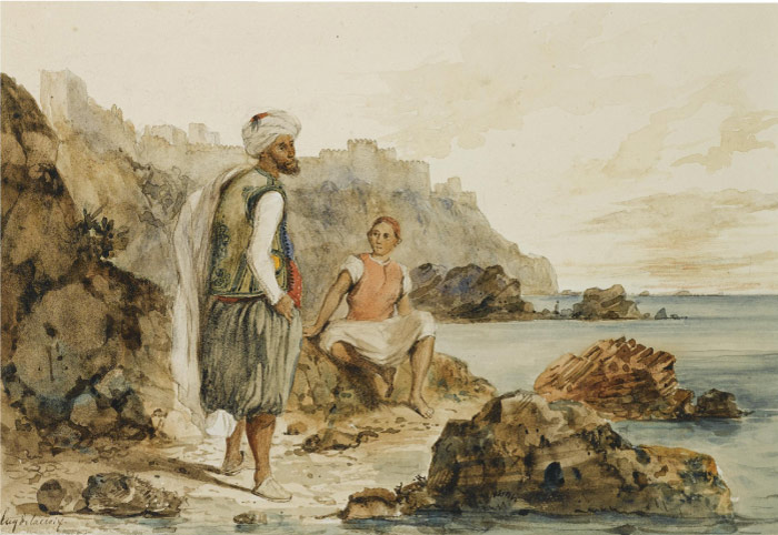 欧仁·德拉克鲁瓦（Eugene Delacroix）高清作品 -4