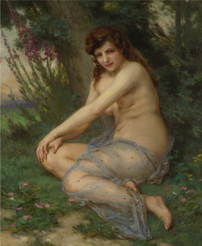 威廉·阿道夫·布格罗(William Adolphe Bouguereau)高清作品(040)