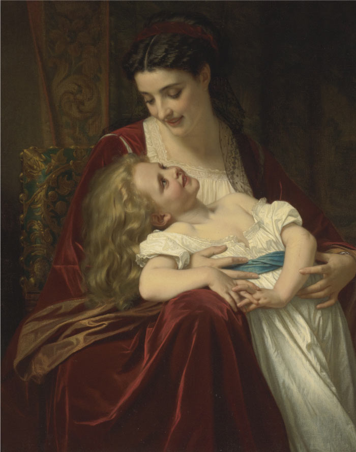 威廉·阿道夫·布格罗(William Adolphe Bouguereau)高清作品 (049)