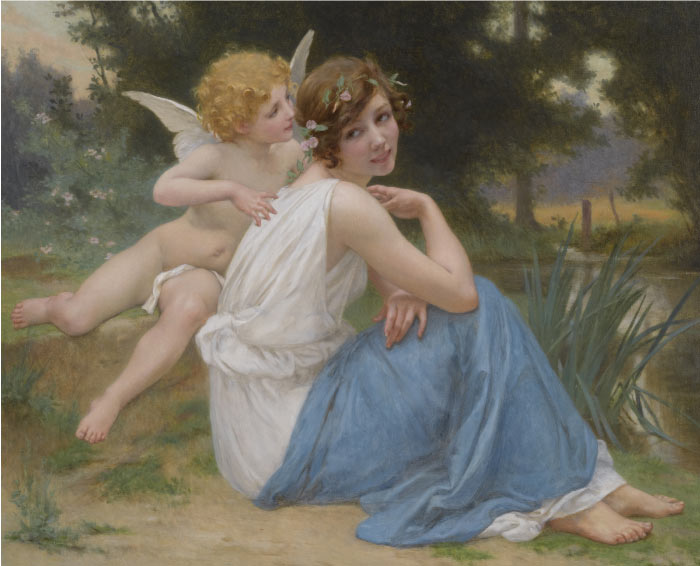威廉·阿道夫·布格罗(William Adolphe Bouguereau)高清作品-(002)
