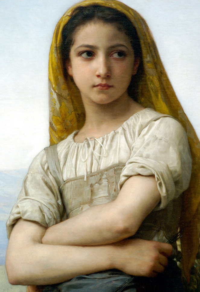 威廉·阿道夫·布格罗（William Adolphe Bouguereau)高清作品-小仙女