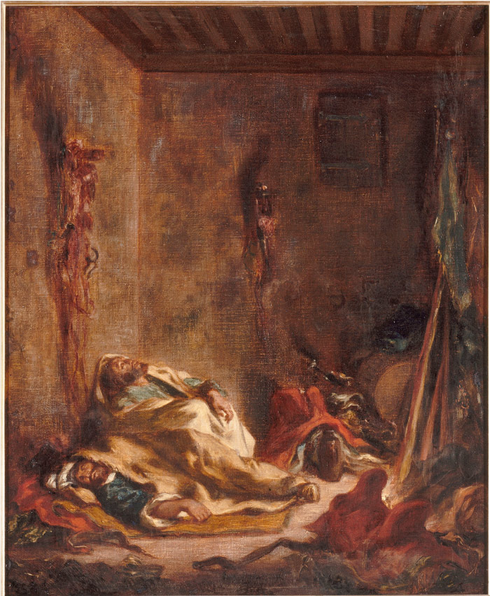 欧仁·德拉克鲁瓦（Eugene Delacroix）高清作品 -（008）