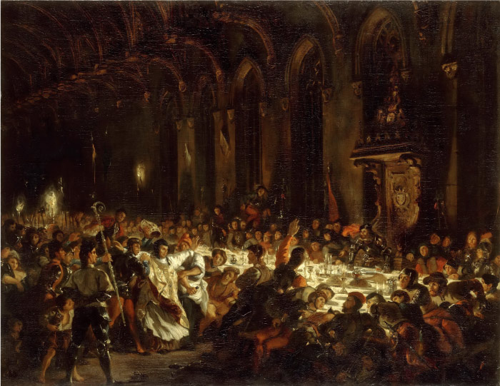 欧仁·德拉克鲁瓦（Eugene Delacroix）高清作品 -（026）
