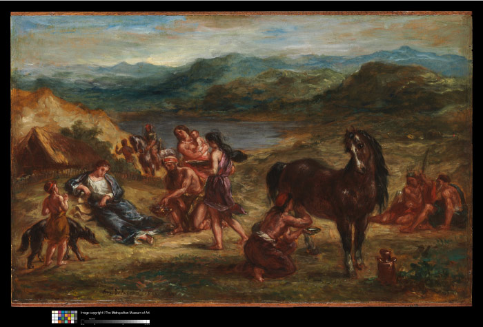 欧仁·德拉克鲁瓦（Eugene Delacroix）高清作品 -（051）
