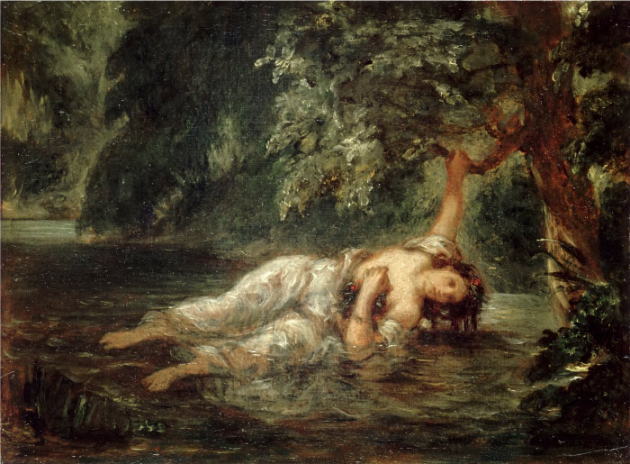 欧仁·德拉克鲁瓦（Eugene Delacroix）高清作品 -（029）